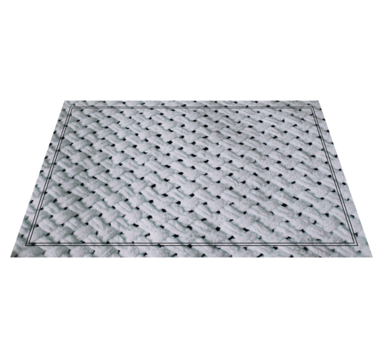 Woven pattern surface teksturna pogrinjek - TenStickers