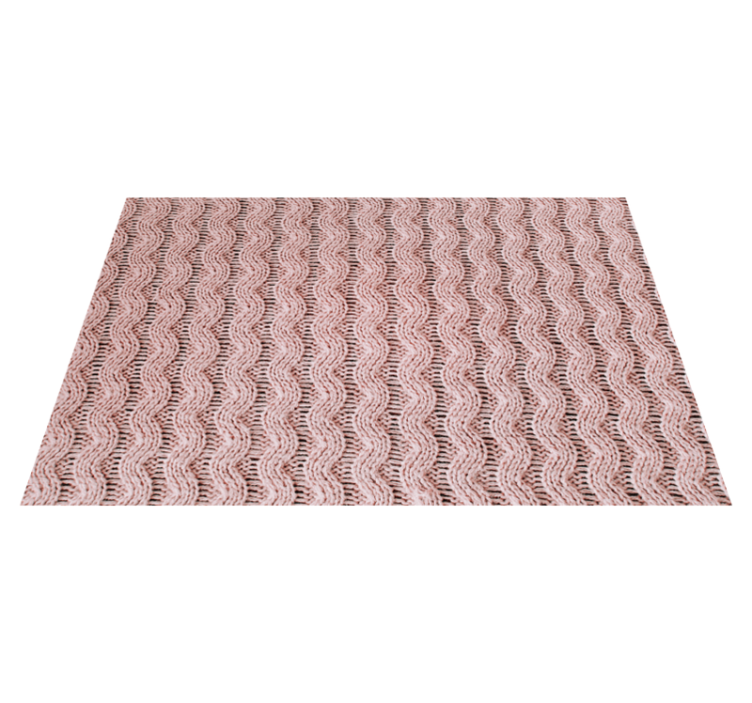 Wavy pattern table cover teksturna pogrinjek - TenStickers