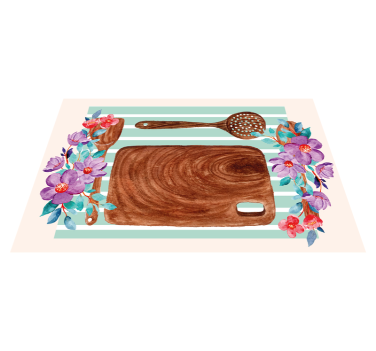 Elegant culinary scene izvirna jedilna podloga - TenStickers