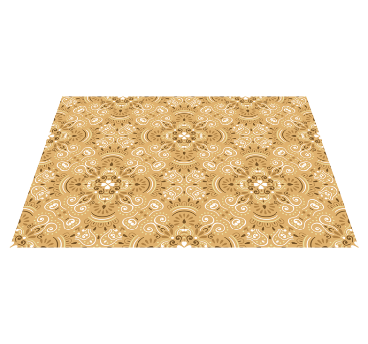 Teksturna pogrinjek elegantni cvetlični element - TenStickers