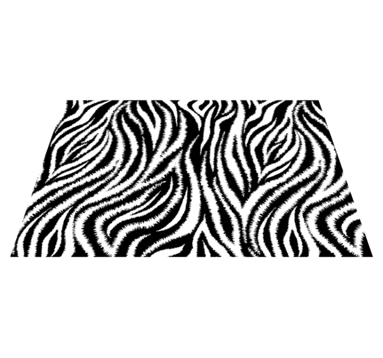 Zebra pattern motif teksturna pogrinjek - TenStickers