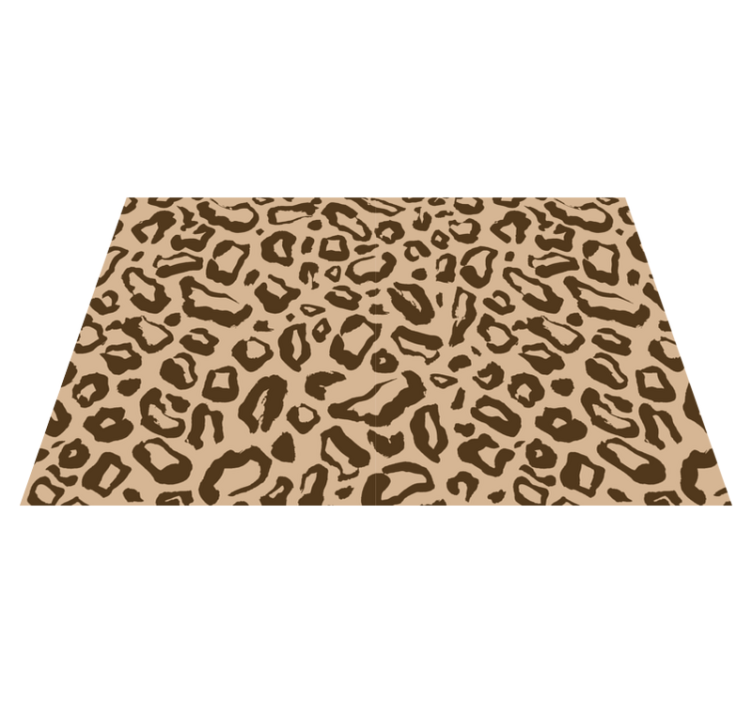Leopard print style teksturna pogrinjek - TenStickers