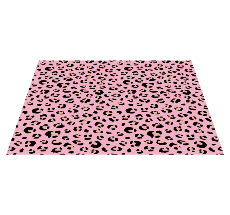 Leopard print aesthetic izvirna jedilna podloga - TenStickers