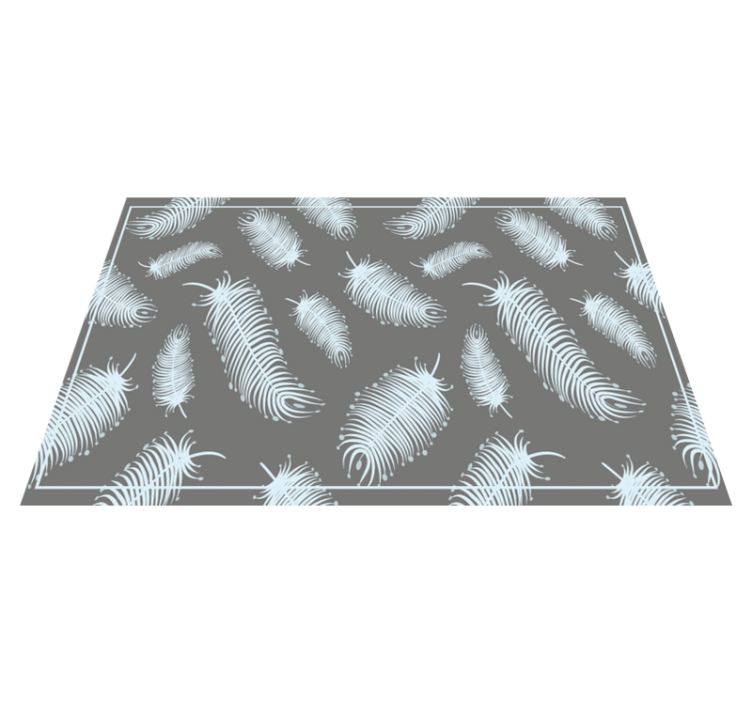 Feather pattern background teksturna pogrinjek - TenStickers