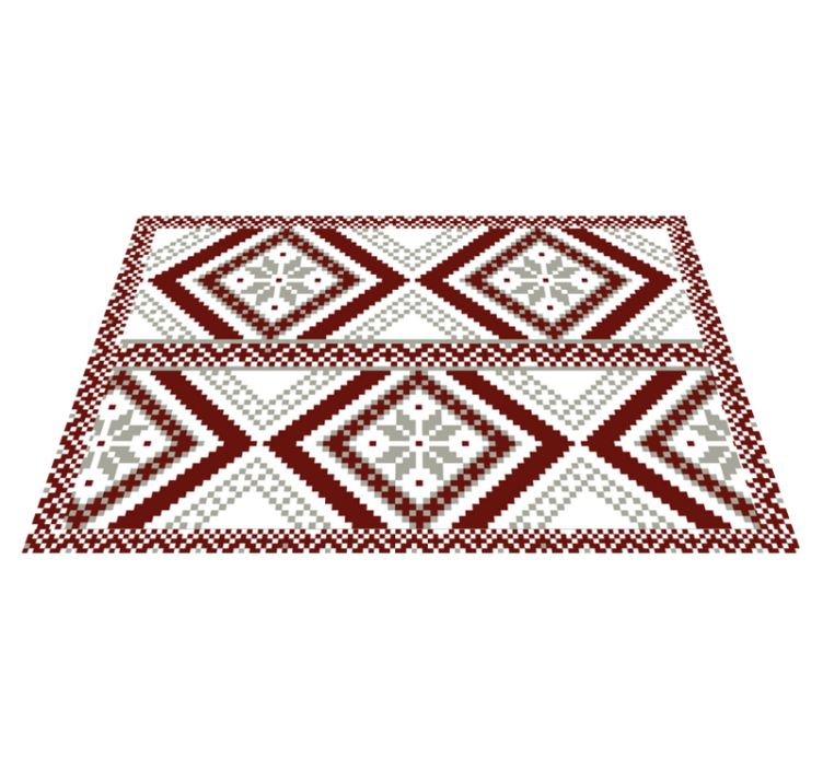 Geometric textured pattern teksturna pogrinjek - TenStickers