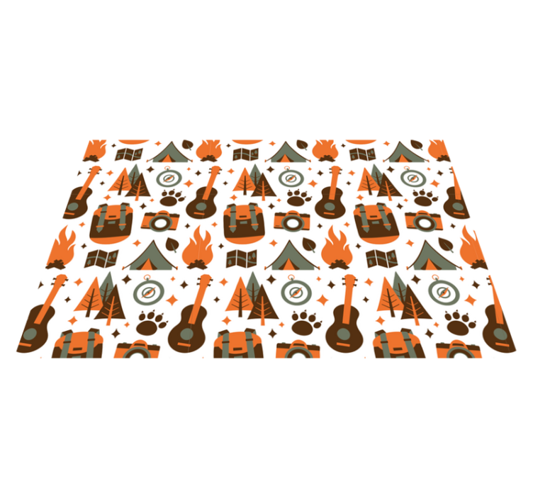 Camping adventure elements otroški pogrinjek za mizo - TenStickers