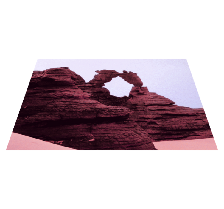Scenic rock formation teksturni pogrinjek - TenStickers