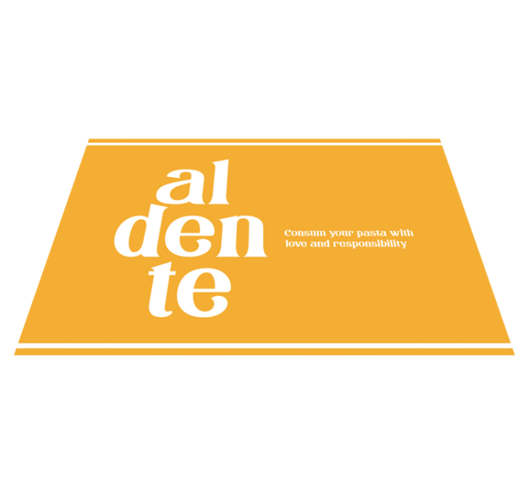 Aldente culinary reminder citatni pogrinjek - TenStickers
