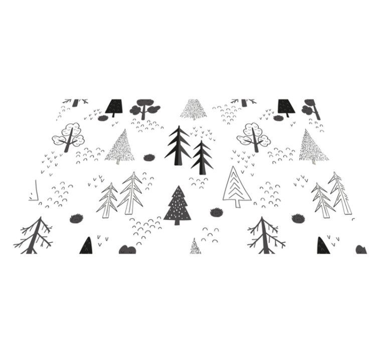 Nature inspired pattern teksturni pogrinjek - TenStickers