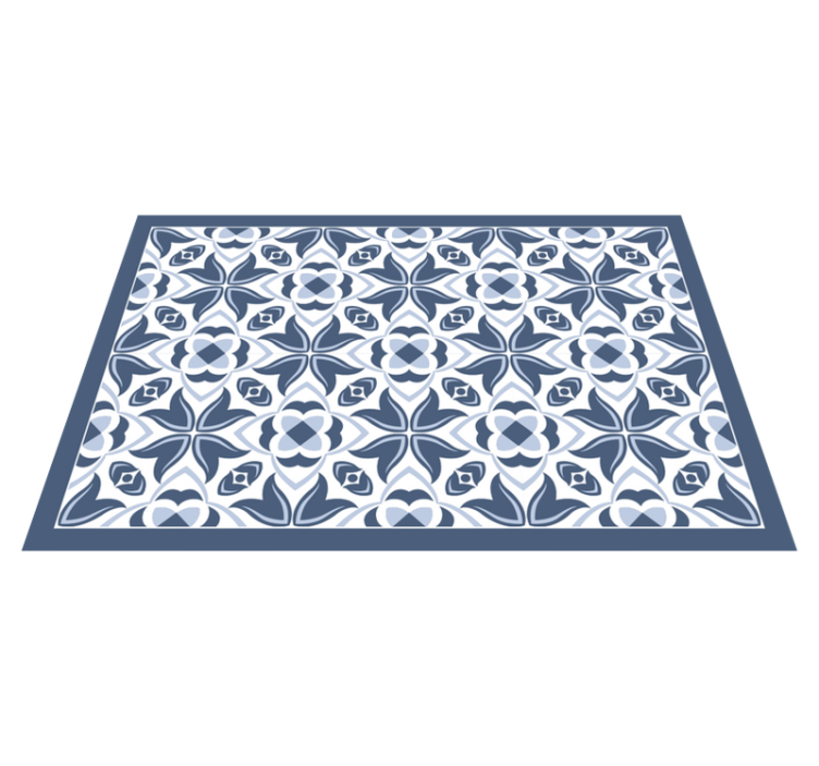 Sophisticated botanical motif teksturni pogrinjek - TenStickers