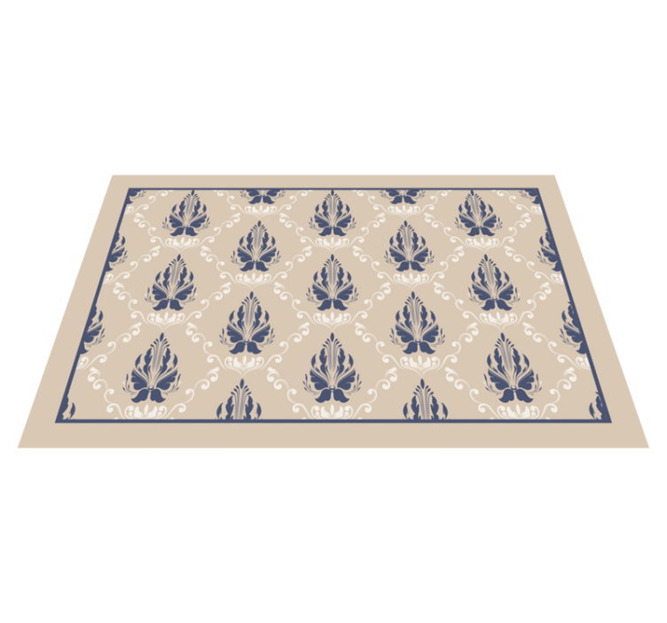 Graceful leaf idea teksturni pogrinjek - TenStickers