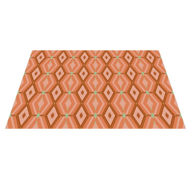 Geometric hexagonal pattern teksturna pogrinjek - TenStickers
