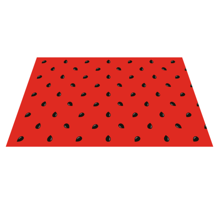 Watermelon seed pattern izvirna jedilna podloga - TenStickers