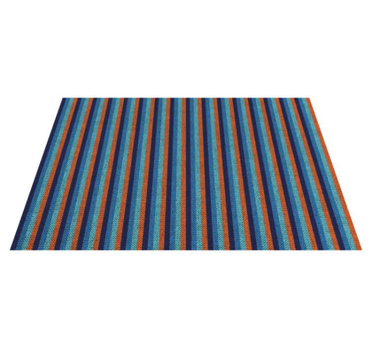 Vibrant striped pattern teksturna pogrinjek - TenStickers