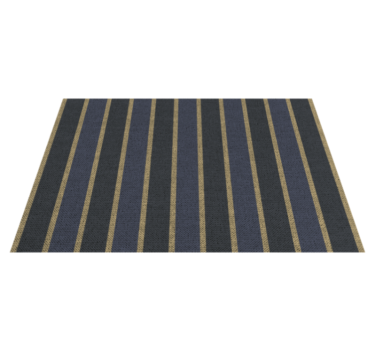 Striped textile runner sodobno preprogo - TenStickers
