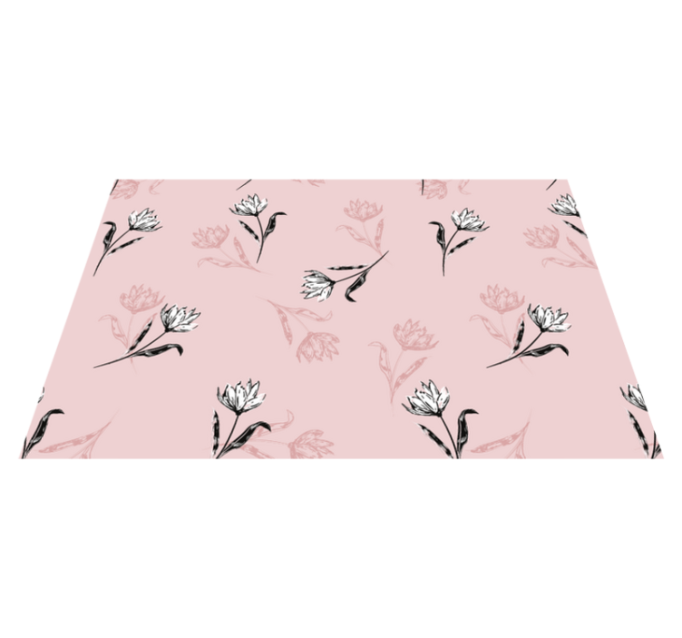 Elegant botanical composition teksturni pogrinjek - TenStickers