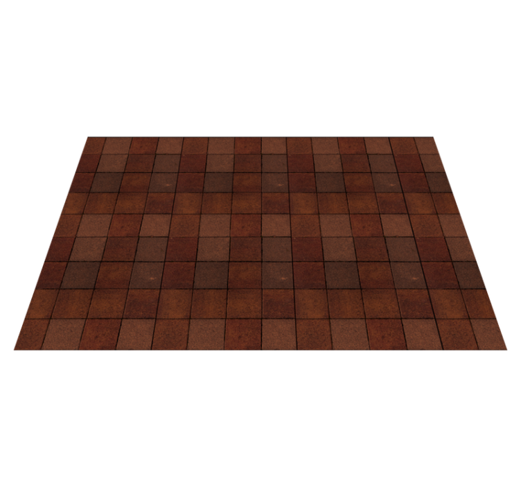 Square brown pattern teksturna pogrinjek - TenStickers
