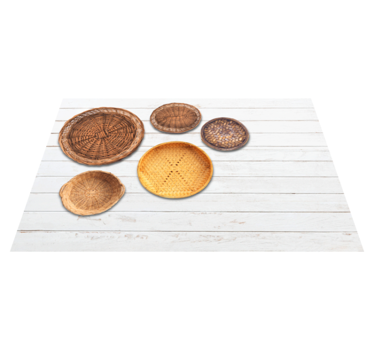 "boho" stenska dekoracija teksturirane pogrinjke - TenStickers