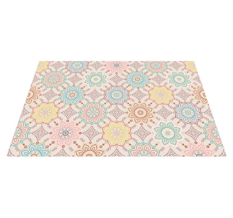 Lively botanical print izvirna jedilna podloga - TenStickers