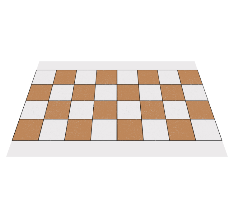 Checkerboard pattern layout teksturna pogrinjek - TenStickers
