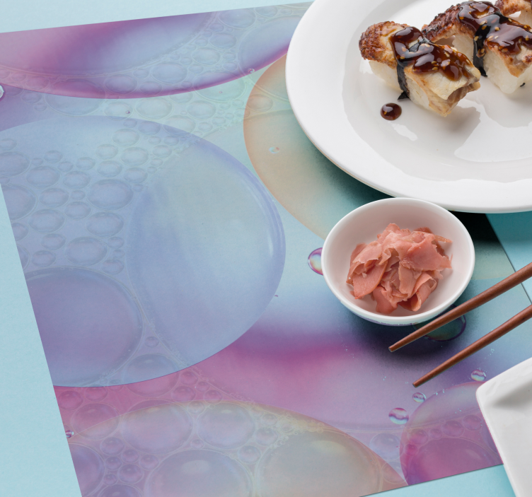 Abstraktni veliki baloni elegantni pogrinjki - TenStickers