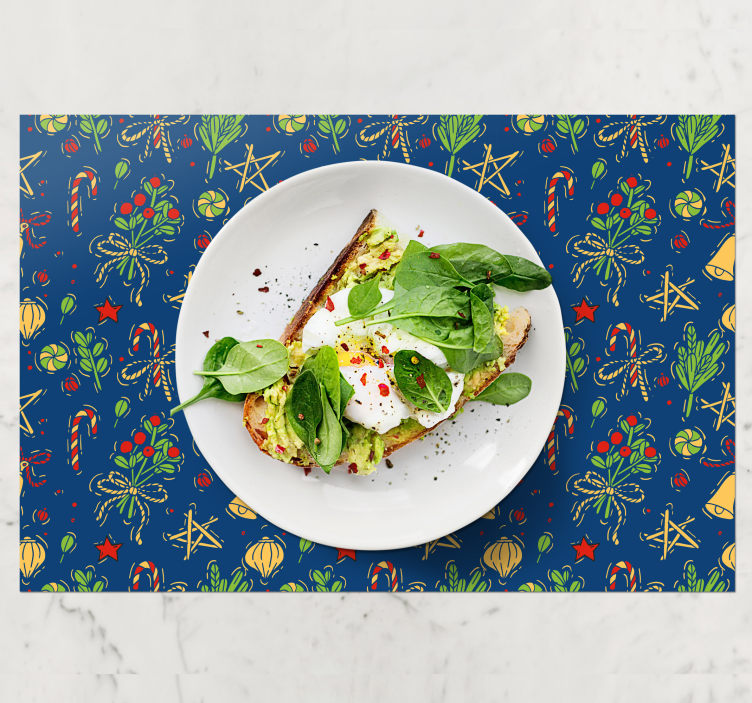 Božični bonboni pogrinjki - TenStickers