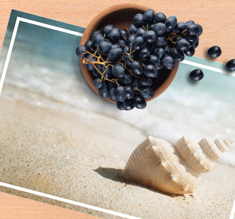 Eleganten lupinasti zaslon Izvirna jedilna podloga - TenStickers