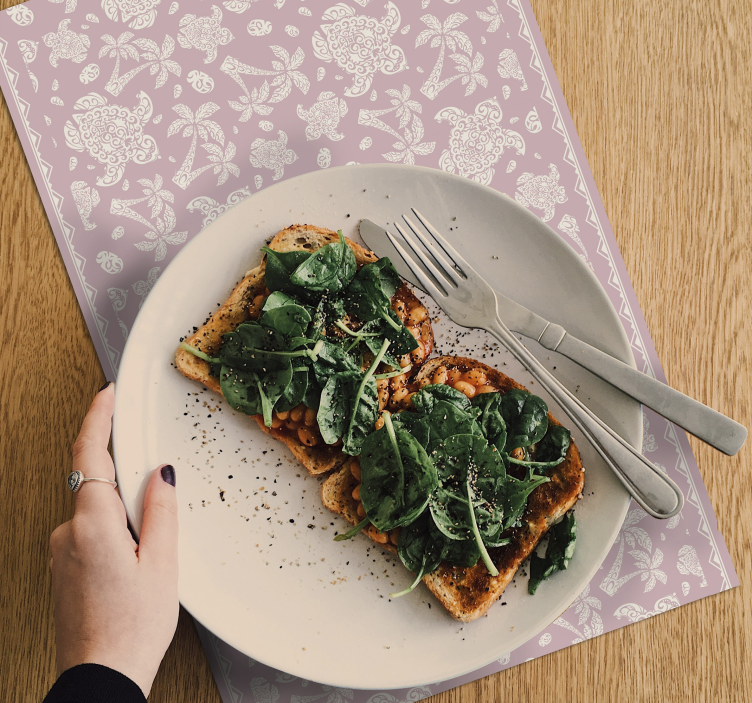 Havajske želve in palme plavutskih želv - TenStickers