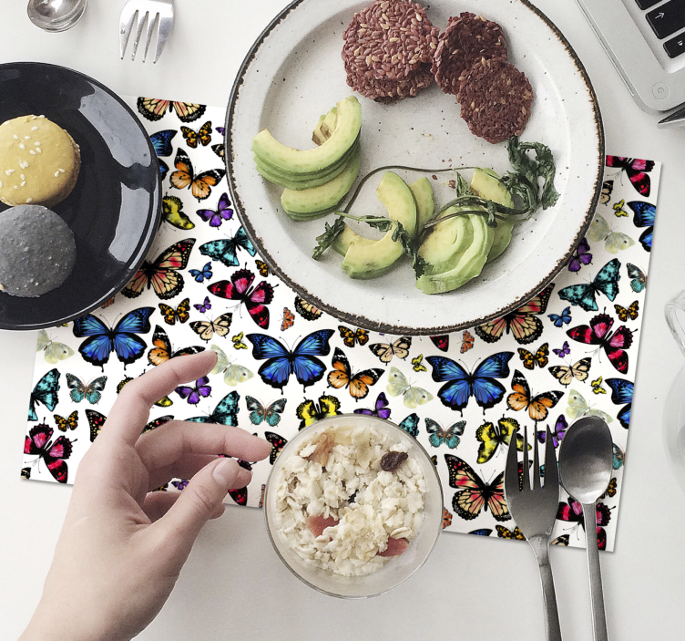 Lepi in pisani pogrinjki metuljev - TenStickers