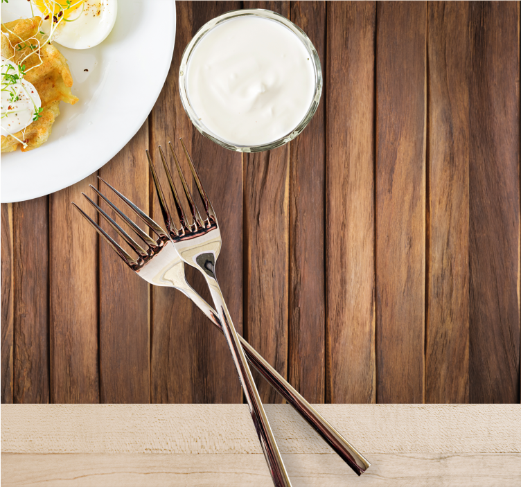 Leseni pogrinjki s starano površino - TenStickers