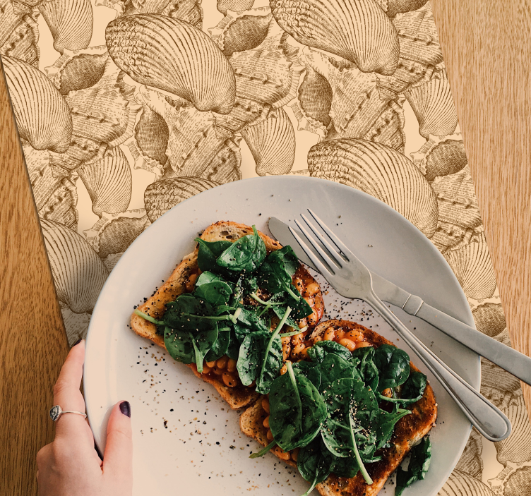 Letne pogrinjke iz školjk - TenStickers