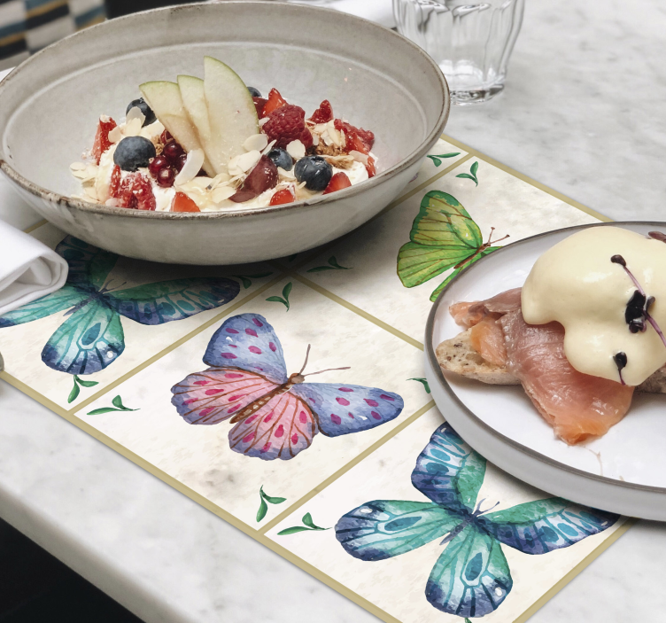 Metulji ploščice podstavki za metulje - TenStickers