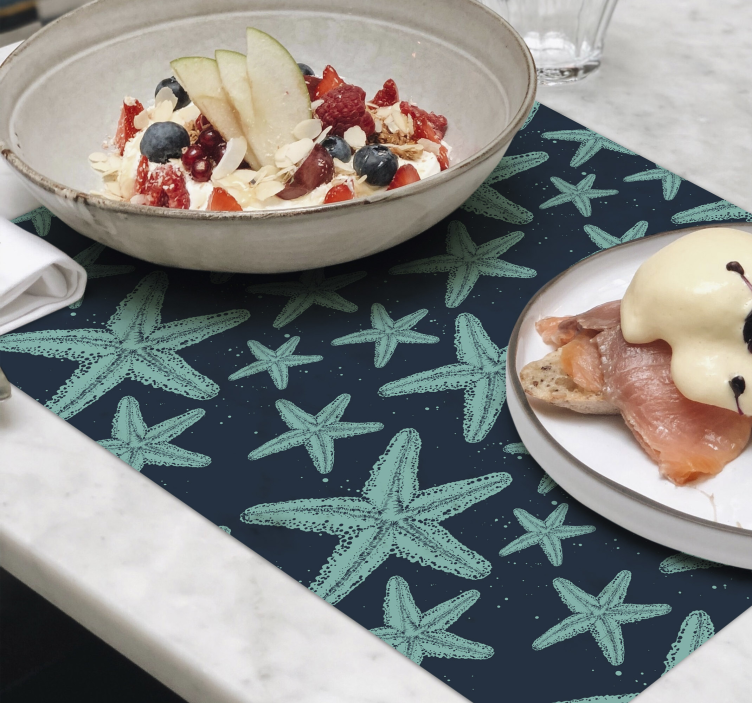 Morske zvezde pogrinjki iz morskega življenja - TenStickers