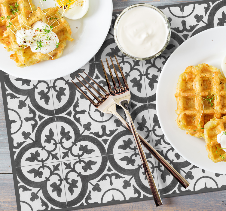 Okrasne cementne ploščice domače ploščice - TenStickers