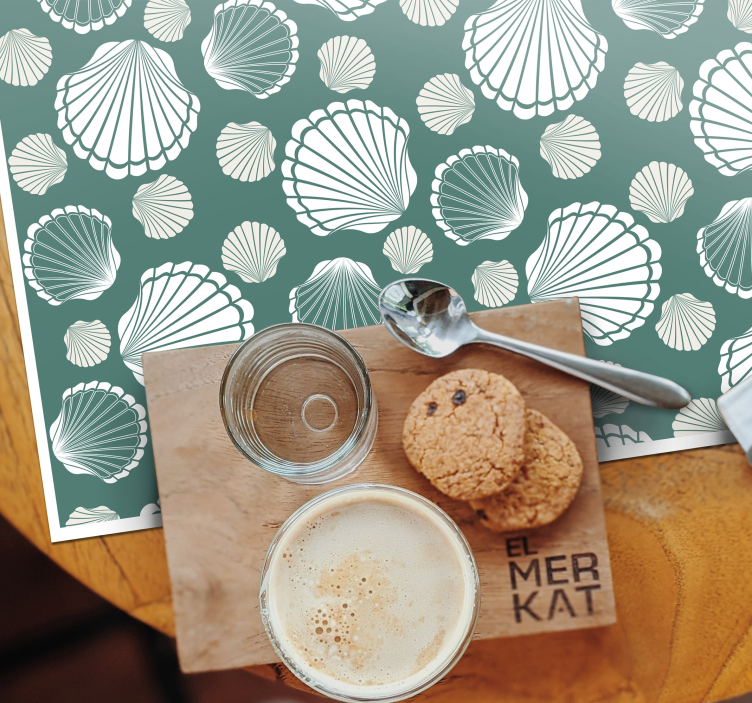 Svetovne školjčne pogrinjke - TenStickers