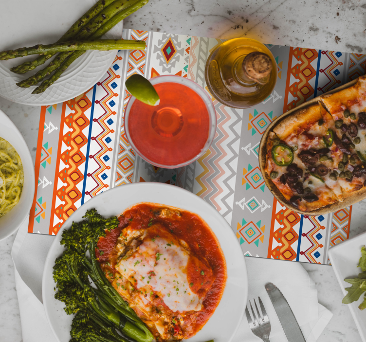 Teksturirani pogrinjki v boemskem slogu - TenStickers