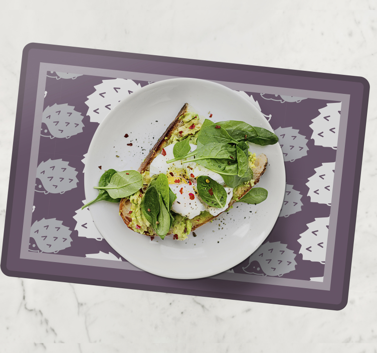 Preprosti kraki ježev divjega prahu - TenStickers