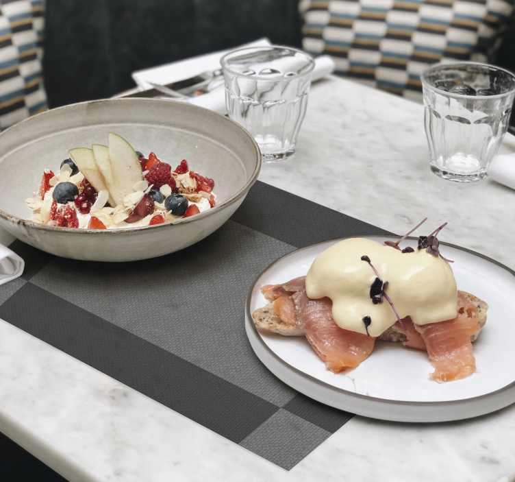 Siva tapeta eleganten slog elegantni vzorci - TenStickers