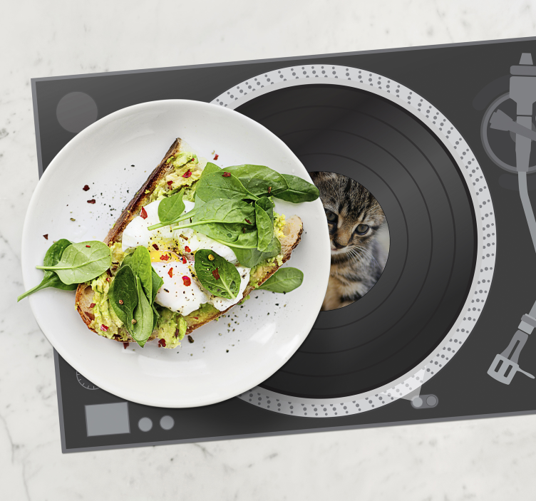 Vinil disk prilagodljiva fotografija originalni pogrinjek - TenStickers