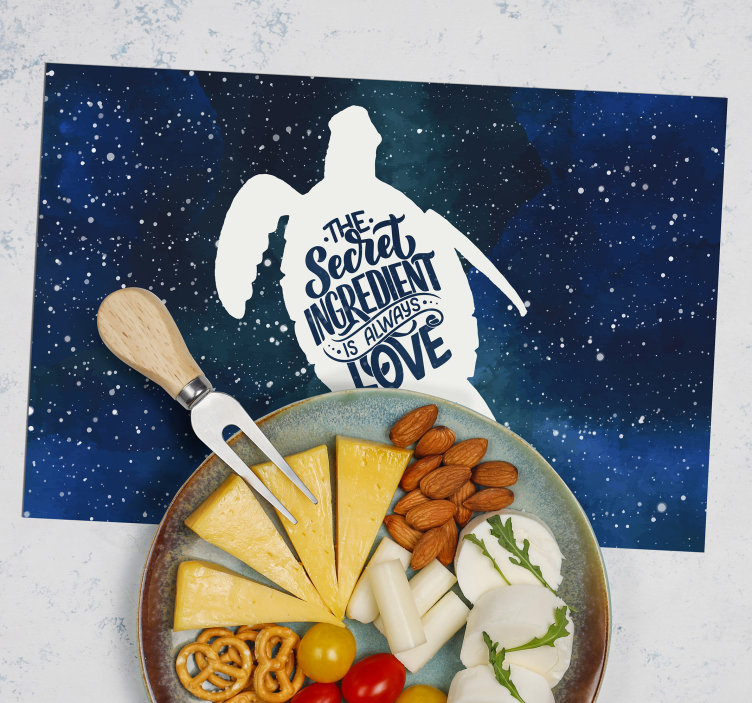 želva s pogrinjki želve z vzorcem galaksije - TenStickers