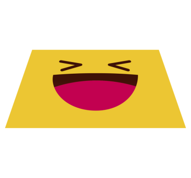 Sodobni smeški, ki se smejijo otrokom, vinilni plati - TenStickers