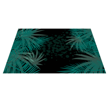 Tropical leaf background sodobno namizno podlogo - TenStickers