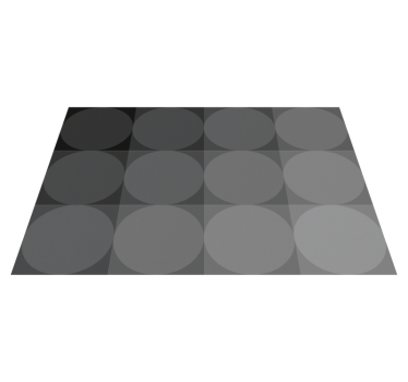 Subtle circular pattern teksturna pogrinjek - TenStickers