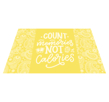 Count memories concept pogrinjek s citati - TenStickers