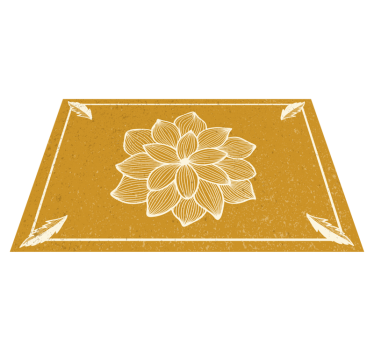 Graceful botanical motif izvirna jedilna podloga - TenStickers