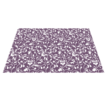 Okrasni listi paisley vinil placemats - TenStickers