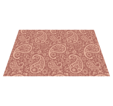 Paisley vzorec paisley vinil placemats - TenStickers