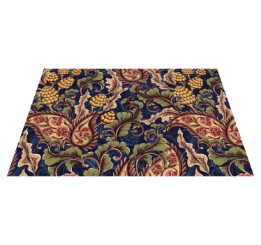 Realistična ilustracija paisley placemats - TenStickers