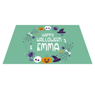 Halloween themed design pogrinjek - TenStickers