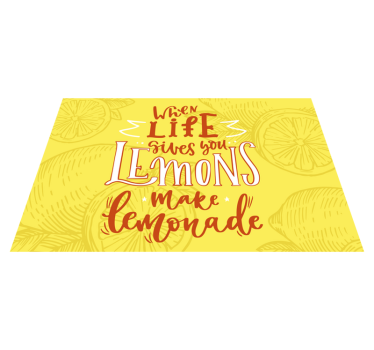 Lemons motivational quote pogrinjek s citati - TenStickers